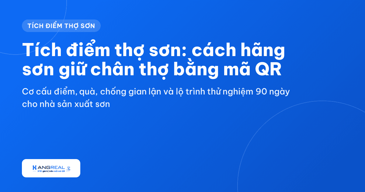 Tích điểm thợ sơn: cách hãng sơn thiết kế chương trình giữ chân thợ